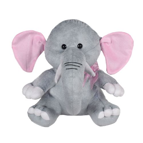 Ultra Baby Elephant Stuffed Soft Plush Kids Animal Toy 11 Inch Grey