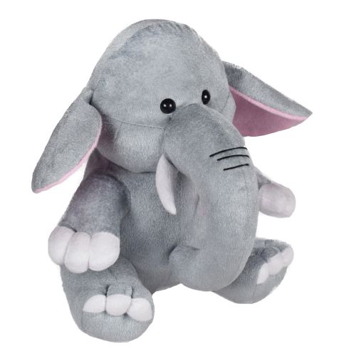 Ultra Baby Elephant Stuffed Soft Plush Kids Animal Toy 11 Inch Grey