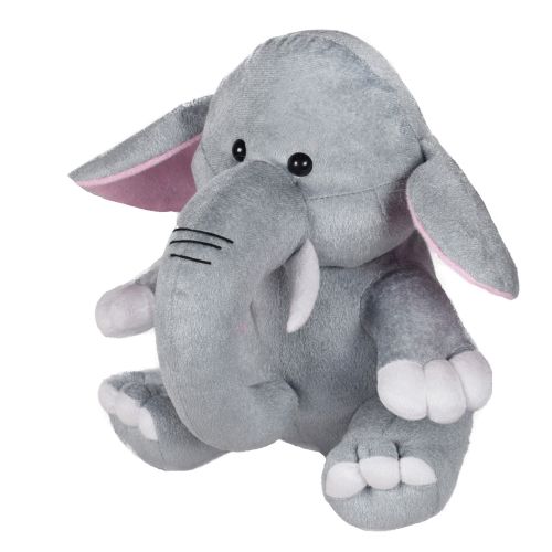 Ultra Baby Elephant Stuffed Soft Plush Kids Animal Toy 11 Inch Grey