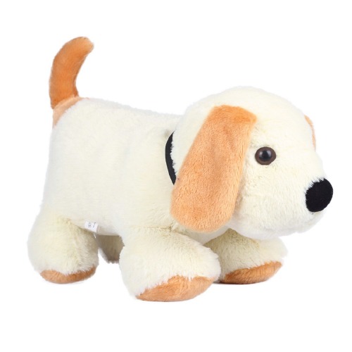 Ultra Cute Dog Stuffed Soft Plush Kids Animal Toy 17 Inch White