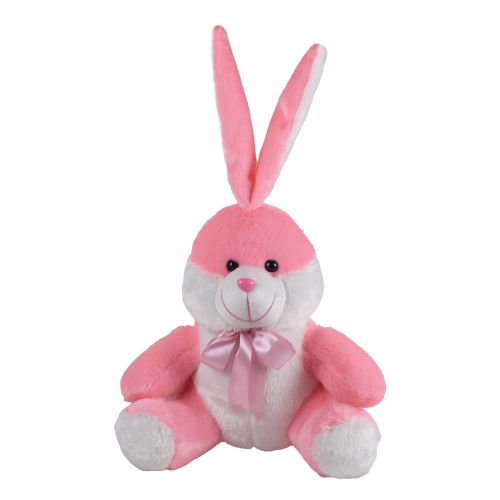 Ultra Sitting Bunny Stuffed Soft Plush Kids Animal Toy 11 Inch Pink
