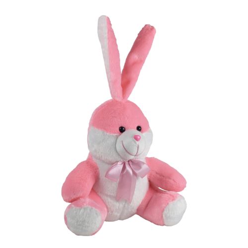 Ultra Sitting Bunny Stuffed Soft Plush Kids Animal Toy 11 Inch Pink