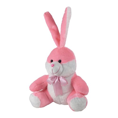 Ultra Sitting Bunny Stuffed Soft Plush Kids Animal Toy 11 Inch Pink