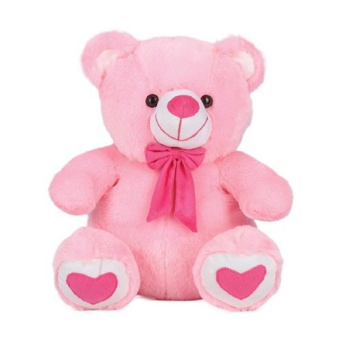 Ultra Spongy Stuffed Teddy Bear Soft Plush Toy 15 Inch Pink