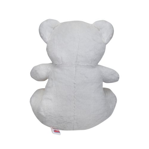 Ultra Spongy Stuffed Teddy Bear Soft Plush Toy 15 Inch White