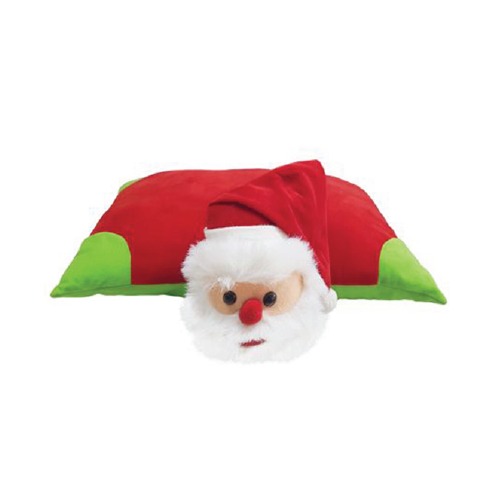 Ultra Santa Folding Plush Stuffed Soft Kids Pillow Cushion 16X12 Inch Multicolor