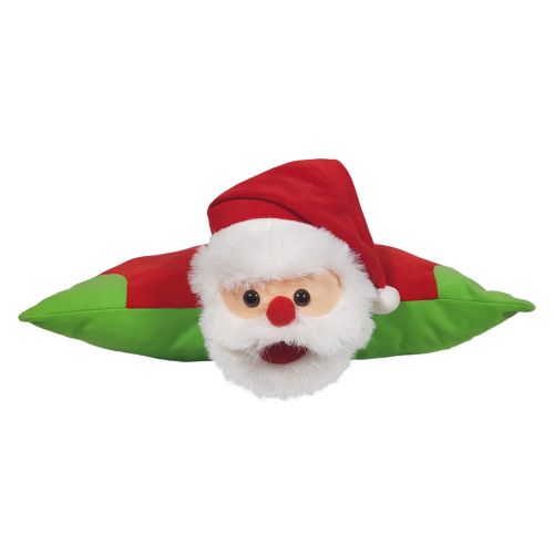 Ultra Santa Folding Plush Stuffed Soft Kids Pillow Cushion 16X12 Inch Multicolor