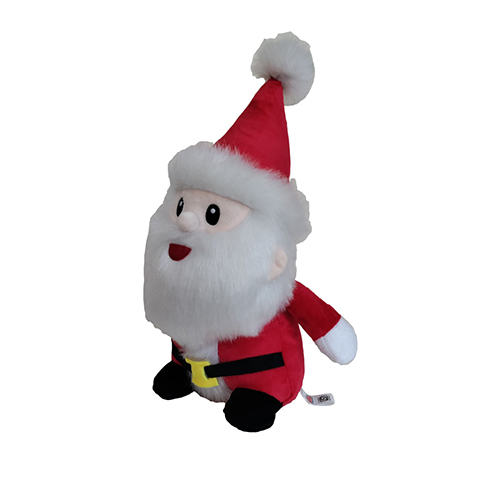 Ultra Jingle Bells Santa Claus Christmas Xmas Decor Gift Stuffed Soft Toy 14 Inch