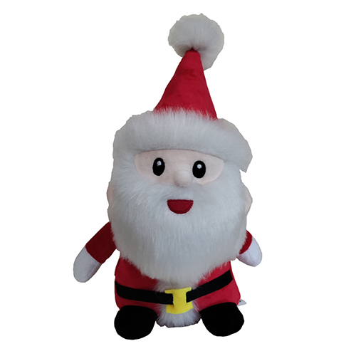 Ultra Jingle Bells Santa Claus Christmas Xmas Decor Gift Stuffed Soft Toy 14 Inch