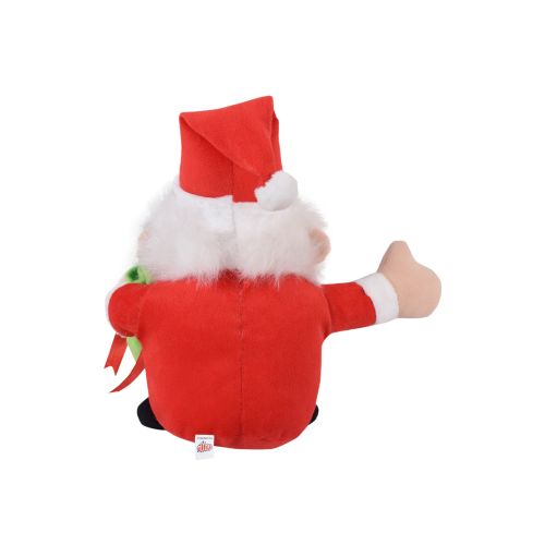 Ultra Jingle Bells Stuffed Santa Claus Christmas Decor Xmas Soft Toy 7 Inch