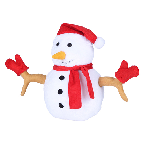Ultra Christmas Snowman Stuffed Soft Plush Kids Animal Toy 13 Inch White