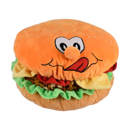 Ultra Hamburger Plush Stuffed Cushion Shaped Soft Toy Multicolor 18 Cm