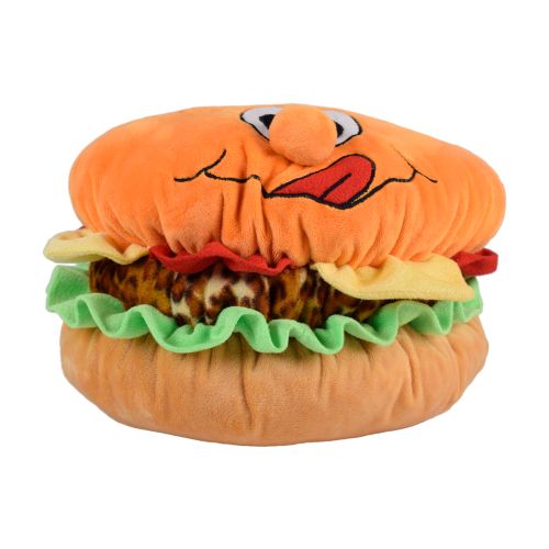 Ultra Hamburger Plush Stuffed Cushion Shaped Soft Toy Multicolor 18 Cm