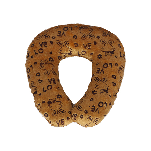 Ultra Baby Travel Neck Support Cushion Pillow 9 Inch Brown