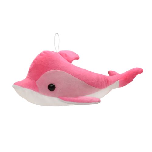 Ultra Pink Dolphin Stuffed Soft Plush Kids Animal Toy 16 Inch