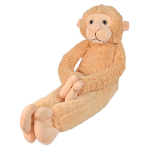 Ultra Hanging Long Leg Monkey Stuffed Soft Toy 21 Inch Brown