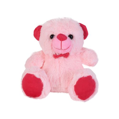 Ultra Jolly Stuffed Teddy Bear Soft Plush Toy 7 Inch Pink