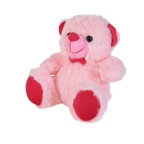 Ultra Jolly Stuffed Teddy Bear Soft Plush Toy 7 Inch Pink