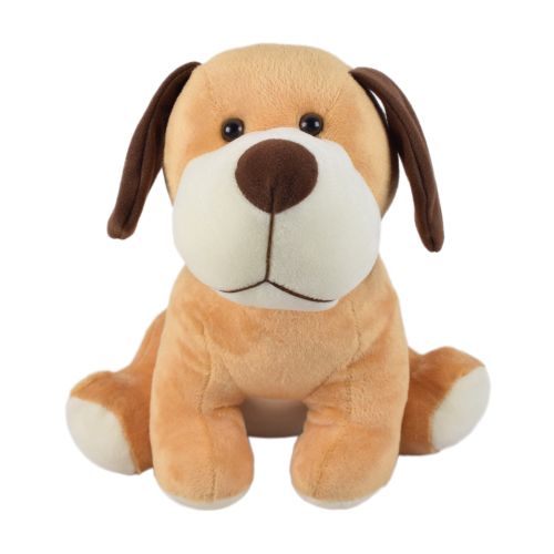 Ultra Cute Sitting Dog Stuffed Soft Plush Kids Animal Toy 12 Inch Brown