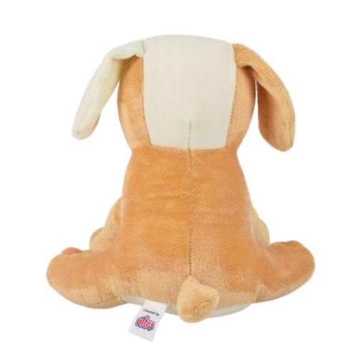 Ultra Adorable Puppy Dog Stuffed Soft Plush Kids Animal Toy 8 Inch Brown