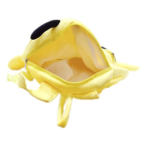 Ultra Cute Honey Bee Plush Stuffed Animal School Bag 14 Inch Yellow