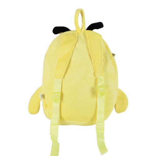 Ultra Cute Honey Bee Plush Stuffed Animal School Bag 14 Inch Yellow