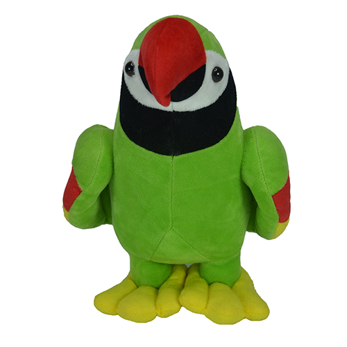 Ultra Green Buddy Parrot Stuffed Soft Plush Kids Animal Toy 15 Inch