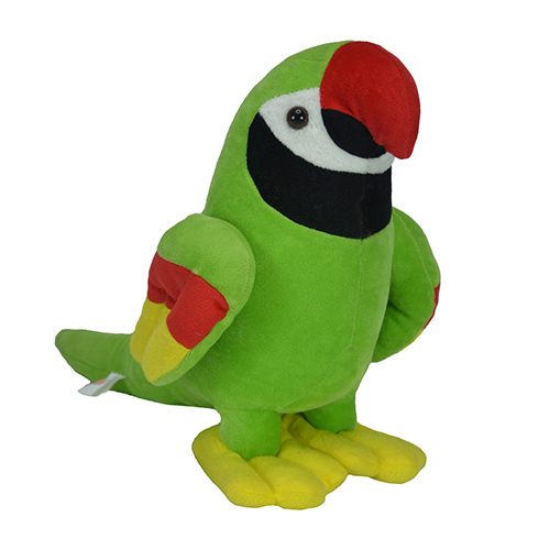 Ultra Green Buddy Parrot Stuffed Soft Plush Kids Animal Toy 15 Inch