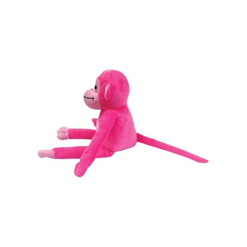 Ultra Sitting Monkey Stuffed Soft Plush Kids Animal Toy 18 Inch Pink