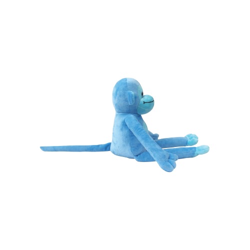 Ultra Sitting Monkey Stuffed Soft Plush Kids Animal Toy 18 Inch Blue