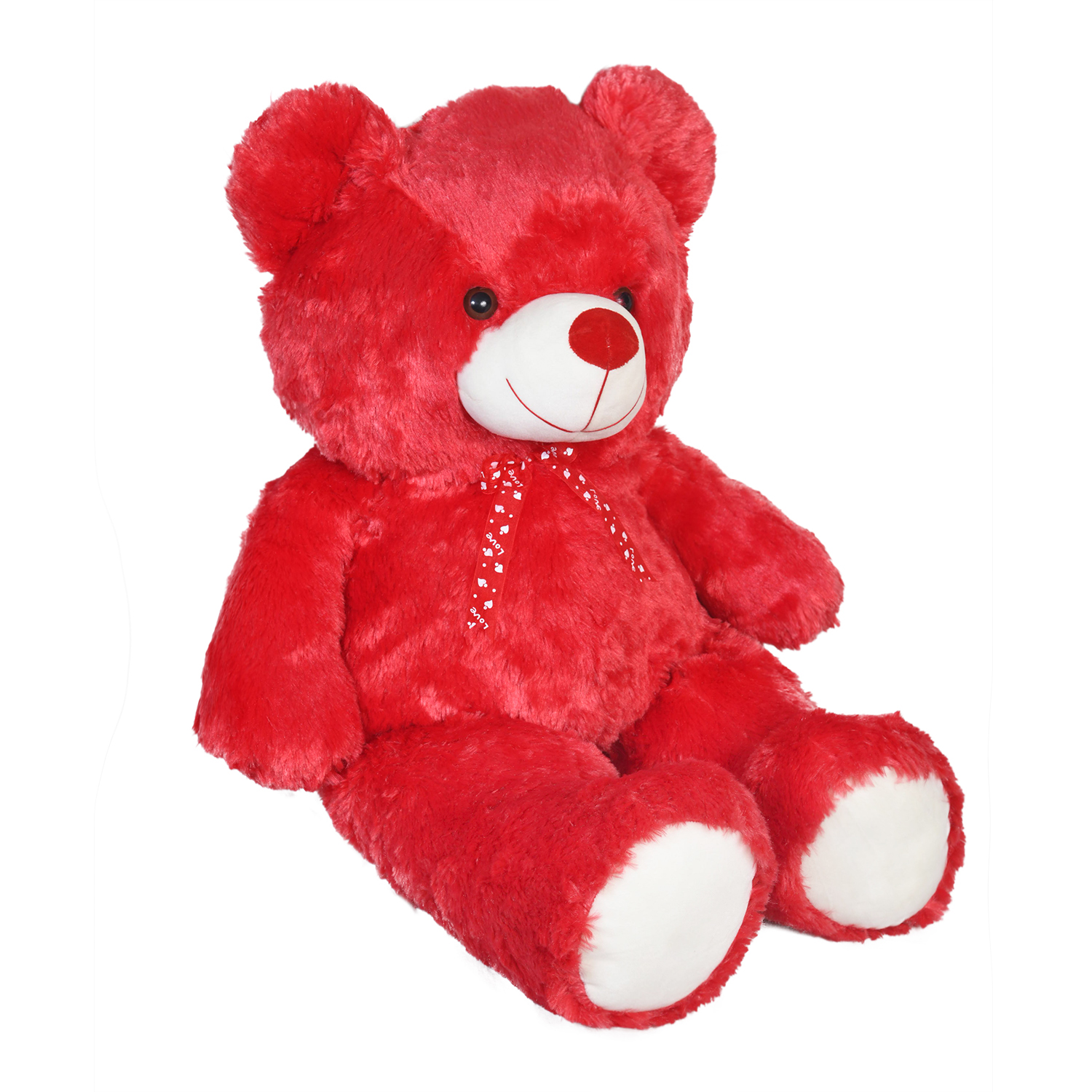 Ultra Cuddly Red Teddy Bear Valentine Soft Stuffed Toy Gift for Girlfriend 3 Feet 91 cm