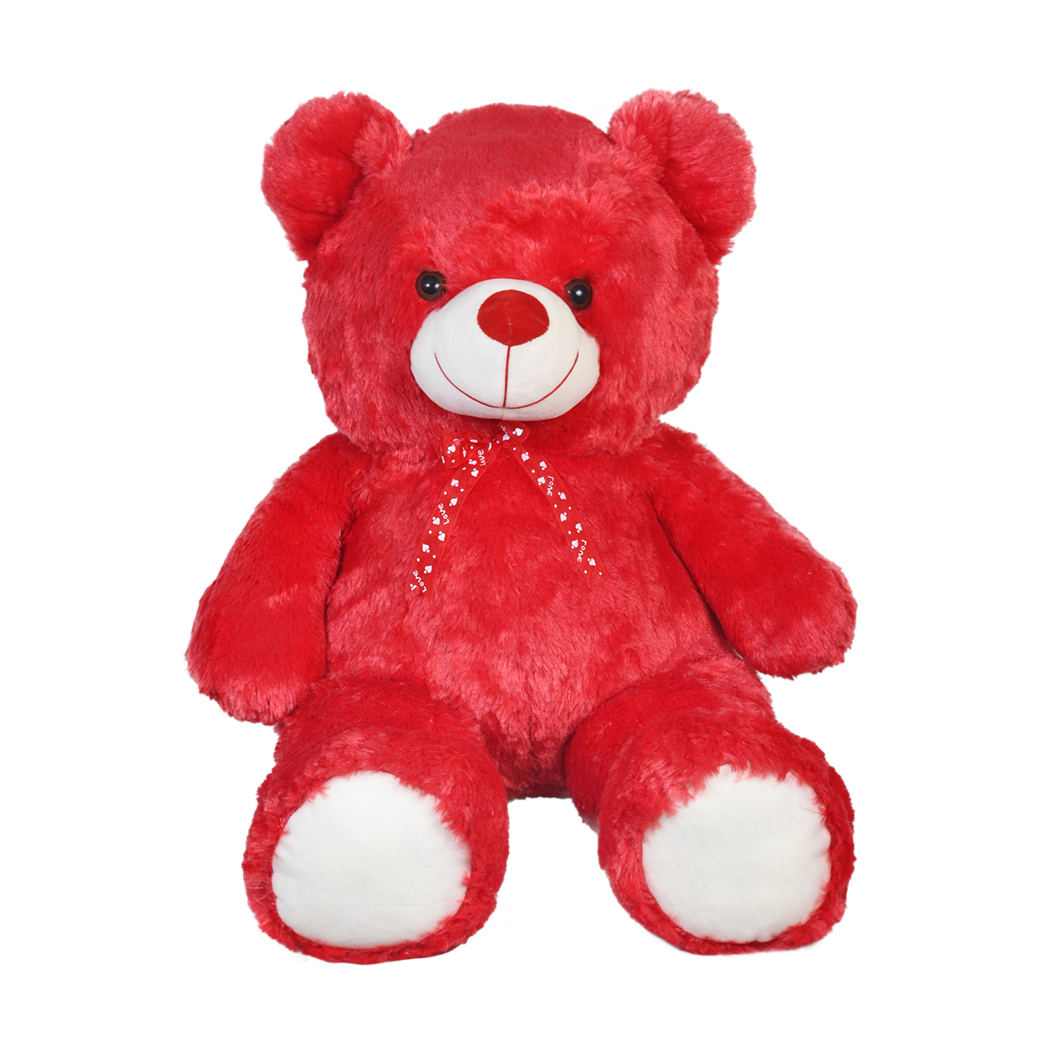 Ultra Cuddly Red Teddy Bear Valentine Soft Stuffed Toy Gift for Girlfriend 3 Feet 91 cm