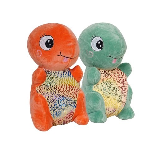 Ultra Cuddly Baby Tortoise Stuffed Plush Kids Soft Animal Toy 12 Inch Multicolor