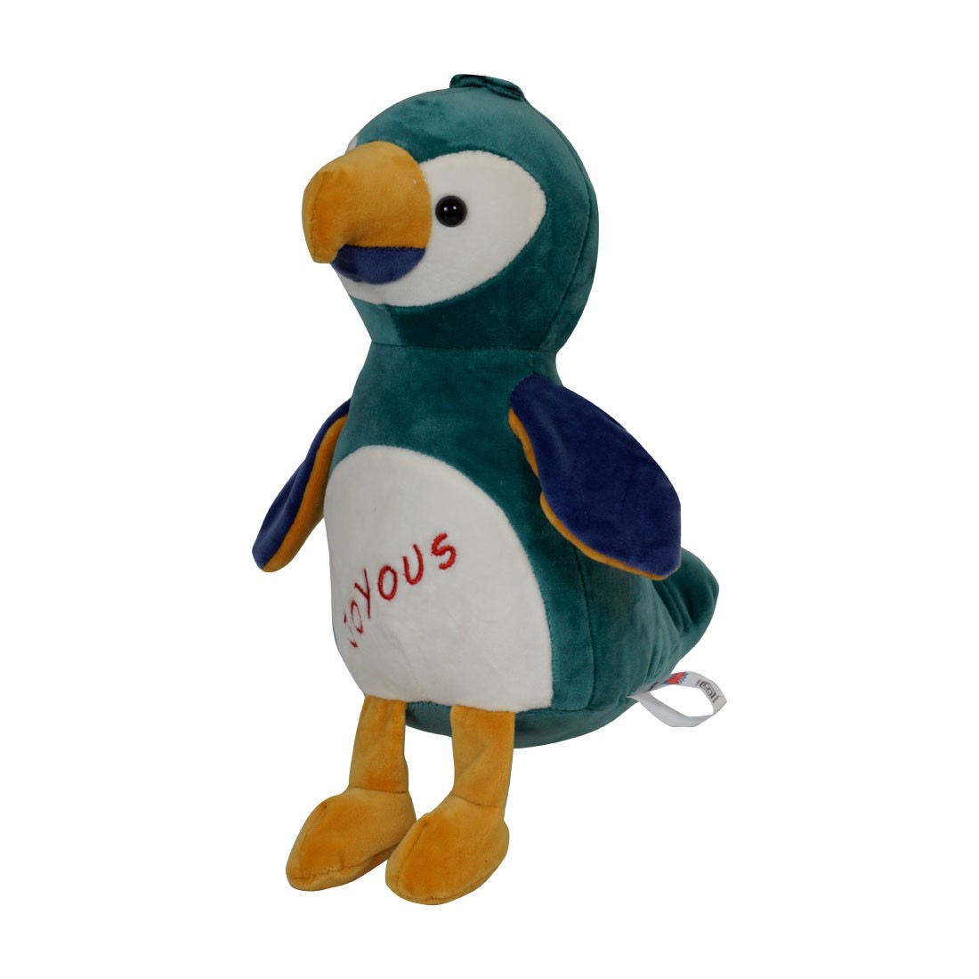 Ultra Cute Joyous Parrot Stuffed Plush Kids Soft Animal Toy 11 Inch Green