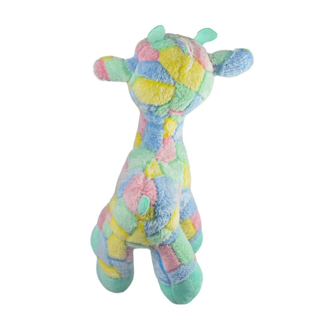 Ultra Cheerful Cuddly Giraffe Stuffed Soft Plush Kids Animal Toy 10 Inch Multicolor