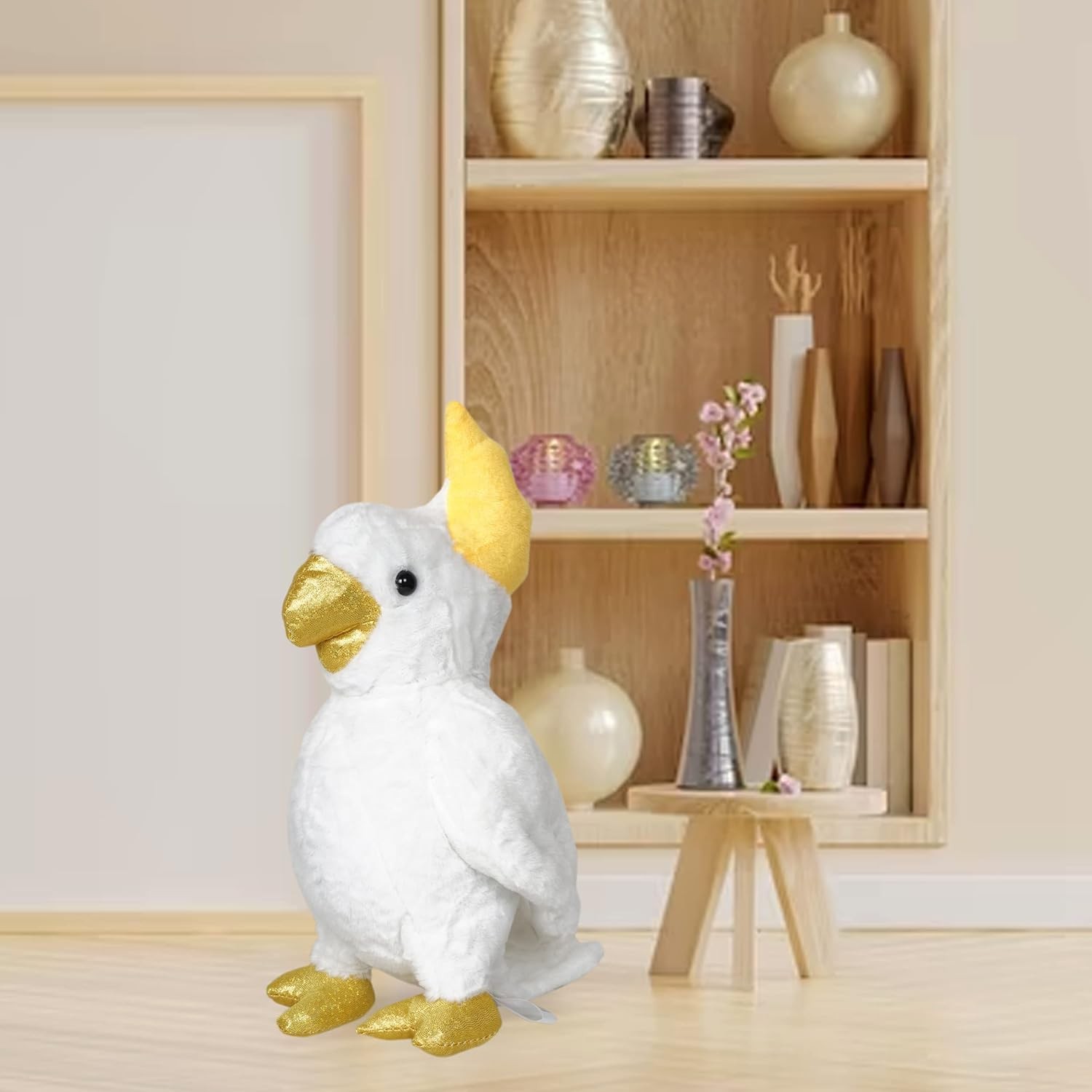 The Petting Zoo Cockatoo St￭ Animal, Gifts For Kids, Wild Onez Zoo Animals, Cockatoo Plush Toy 12 Inches : Buy Online At Best Price In KSA - Souq Is Now