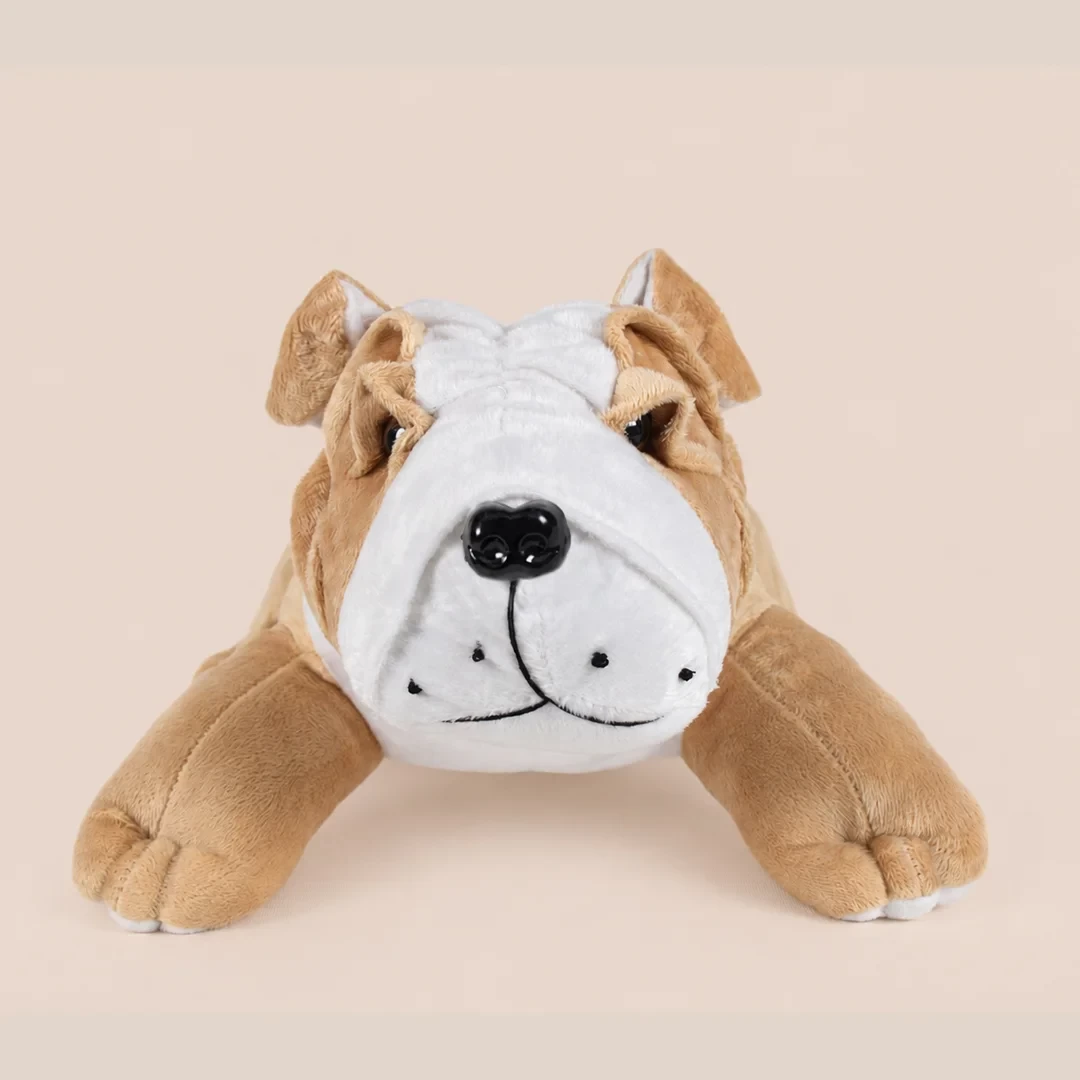 Ultra Bull Dog Stuffed Soft Plush Kids Animal Toy 18 Inch Brown