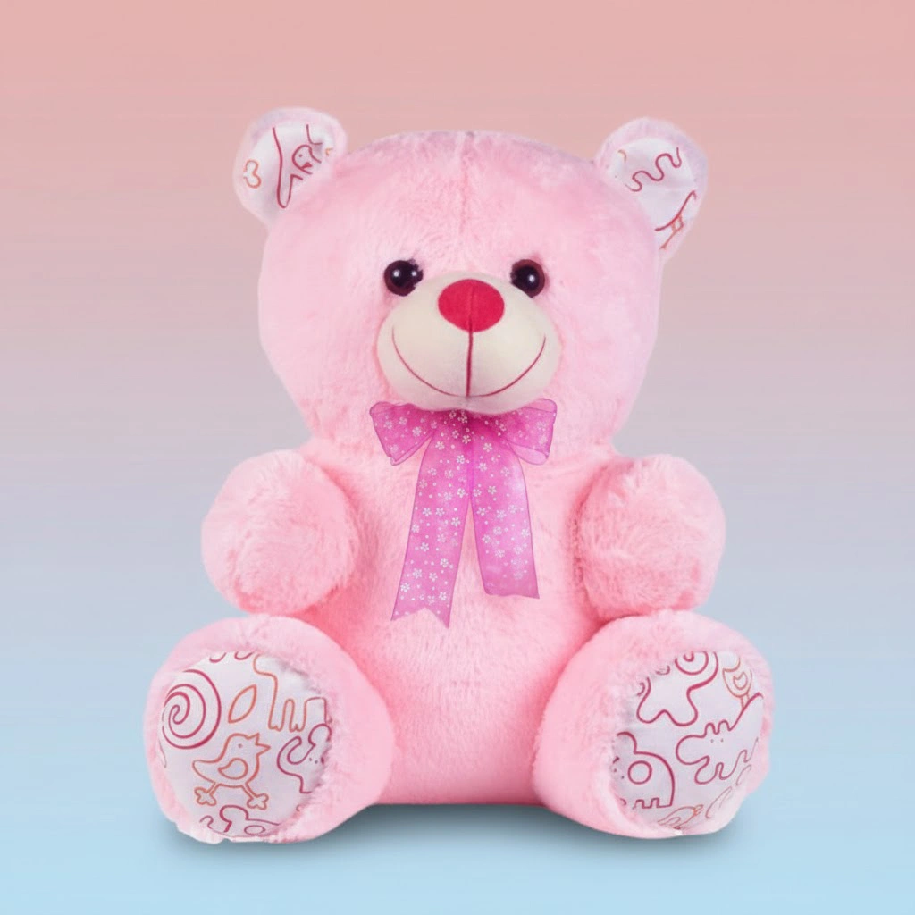 Ultra Candy Stuffed Teddy Bear Soft Plush Toy Baby Pink 14 Inch