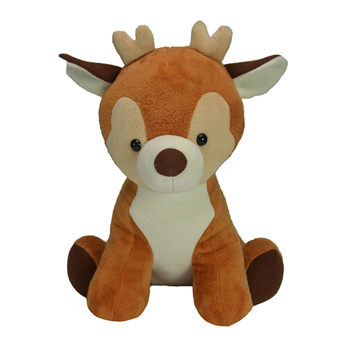 Ultra Baby Brown Reindeer Stuffed Soft Plush Kids Animal Toy 12 Inch